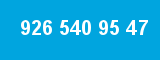 926 540 95 47